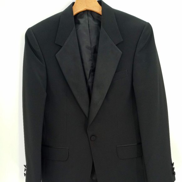 Formalwear Other - Tuxedo Satin Lapel Single Breasted Blazer
